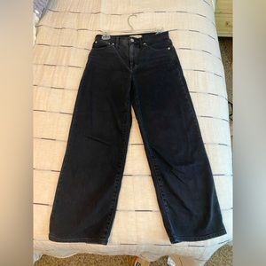 Madewell Slim Wide Leg Crop jeans size 27